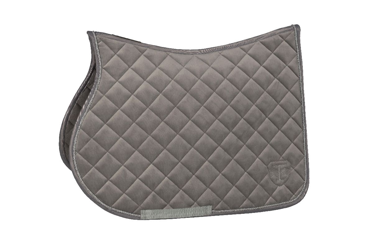 Czaprak Skokowy Velvet SZARY