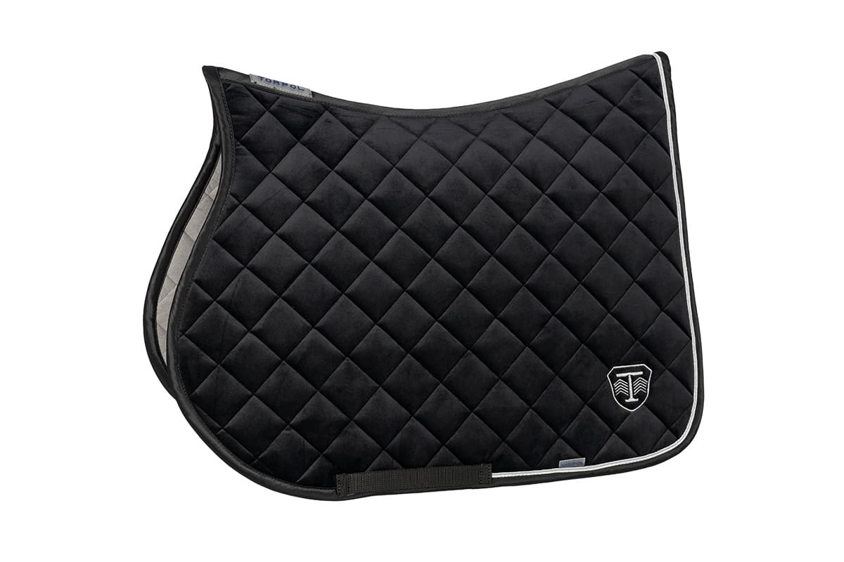 Czaprak Skokowy Velvet CZARNY