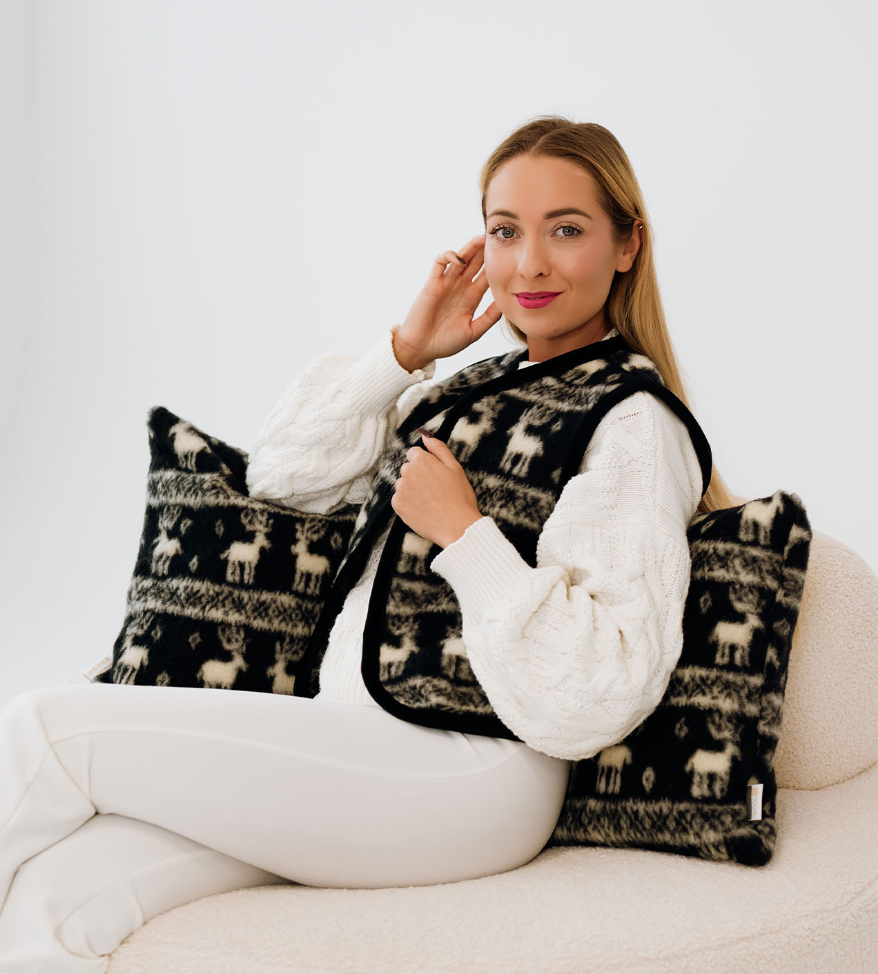 Kamizelka WoolVibes Renifer